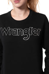 Bluza Damska Wrangler Crew Sweat Black W6079HY01 112130449